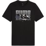 Puma 68482801 Graphics Mountain Tee Erkek Spor Tişört - XS - Siyah