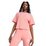 Puma 68503018 Pembe Class Relaxed Crop Kadın Günlük Stil T-Shirt