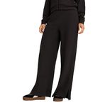 Puma 68506101 Her High-Waist Straight Siyah Günlük Stil Kadın Eşofman Altı