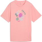 Puma 68508518 Graphics Relaxed Fruity Tee Kadın Spor Tişört - Pembe
