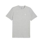 Puma 69089304 Essentials Elevated Gri Günlük Stil Erkek T-Shirt