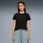 Puma 691760 01 Ess Script Tee Kadın T-Shirt - XL - Siyah