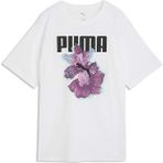 Puma 69190802 Graphics Relaxed Better Kadın Tişört - 2XL - Beyaz