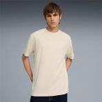 Puma 692018 87 Ess Elevated Erkek Geniş Kalıp Kuş Gözü Jakarlı T-Shirt - XL - Krem