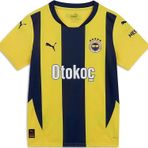 Puma 77536401 Fenerbahçe 2024/25 İç Saha Sarı Çocuk Futbol Forması