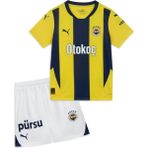 Puma 77536501 Fenerbahçe 2024/25 İç Saha Sarı Çocuk Futbol Forma Takımı