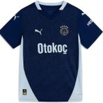 Puma 77537809 Mavi Fenerbahçe SK 2024/2025 Çocuk Futbol Forması