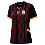 Puma 77965803 Galatasaray 2024/25 Üçüncü Siyah Kadın Futbol Forması