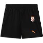 Puma 77967303 Siyah Galatasaray 2024/2025 Çocuk Futbol Şortu