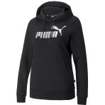 Puma 849096 Ess+ Metallic Logo Hoodie Kapüşonlu Kadın Sweatshirt