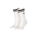 Puma 90794402 Crew Heritage Stripe 2P Unisex Siyah Günlük Stil Çorap