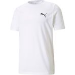 Puma ACTIVE SMALL LOGO TEE Beyaz Erkek Kısa Kol T-Shirt - Kırık Beyaz