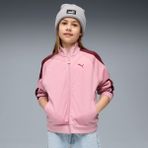 Puma Always On Track Pembe Çocuk Eşofman Üstü Dokuma Kumaşla Erkek Çocuklar İçin Rahat Kullanım - 7-8