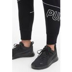 Puma anzarun full beyaz full siyah sneaker fileli spor ayakkabı lite