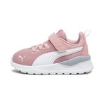 PUMA Anzarun Lite AC Inf Çocuk Ayakkabı -32, 23 EU, 372010, Peach Smoothie PUMA Beyaz, Unisex Çocuk
