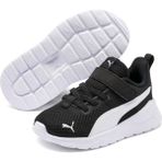 Puma Anzarun Lite Ac Inf Siyah Çocuk Ayakkabı Düz Tabanlı Erkek Çocuklar İçin Hafif ve Nefes Alabilir