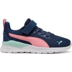 Puma Anzarun Lite AC+ PS Lacivert Kız Çocuk Koşu Ayakkabısı - Lacivert-Pembe