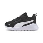 Puma Anzarun Lite Babies Trainers Peacoat White Black Unisex Bebek Spor Ayakkabı