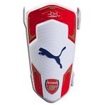 PUMA Arsenal Evopower Shin Guards White/Red Size XS