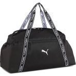 Puma At Ess Sport Bag Kadın Spor Çanta Polyester Orta Boy Ergonomik Tasarım Siyah Renk