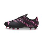 Puma Attacanto FG-AG Siyah Black Poison Pink Erkek Futbol Ayakkabısı