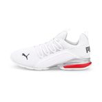Puma Axelion Ls White High Risk Red Erkek Ayakkabı