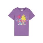 Puma Baskılı Mor Kadın T-Shirt 62481650-PUMA X TROLLS Tee