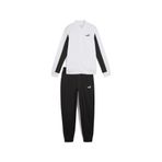 PUMA Bayan Poly Baseball Suit cl örgü takım elbise, PUMA White,