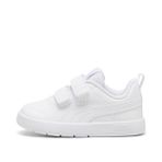 Puma Bebek Courtflex V3 V Sneaker, Beyaz, 26 Numara