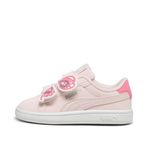 Puma Bebek Sneaker, Smash 3.0 Butterfly V, Pembe, 21 Numara