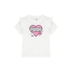 Puma Beyaz Kız Çocuk T-Shirt HELLO KITTY & FRIEN