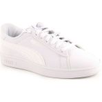 Puma Beyaz Smash 3.0 Buck Spor Ayakkabı Erkek Nefes Alabilir Yapı ile Koşu ve Yürüyüş İçin İdeal