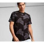 Puma Bmw M Motorsport Erkek Jacquard Tişört - 0 Siyah - L