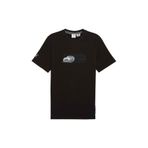 Puma Bmw Mms Car Graphic Erkek Siyah Günlük Stil T-Shirt 63062401