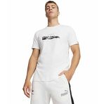 Puma Bmw Mms Ess Kısa Kollu T-Shirt Beyaz