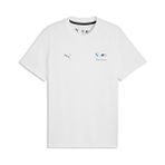 Puma Bmw Mms Ess Logo Tee Erkek Günlük Tişört 63489702 Beyaz - 2XL
