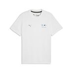 Puma Bmw Mms Ess Logo Tee Erkek Günlük Tişört 63489702 Beyaz