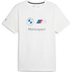 Puma BMW MMS ESS Logo Tee White Erkek T-Shirt