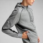 Puma BMW MMS HOODED SWEAT JAC GRI Erkek Fermuarlı Sweatshirt - XL