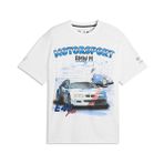 Puma Bmw Mms Sportswear Grphc Tee Erkek Günlük Tişört 63488802 Beyaz