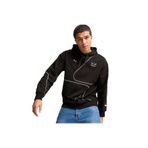 Puma Bmw Mms Statement Erkek Siyah Günlük Stil Sweatshirt