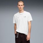 Puma Bmw Motorsport Essential Logo Erkek Beyaz Tişört (634897-02)