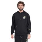Puma Brand Love Graphic Erkek Siyah Sweatshirt