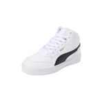 Puma CA Pro Mid Sneakers White Black Unisex Yetişkin Spor Ayakkabı