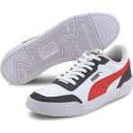 Puma Caracal 369863-24 Spor Ayakkabı - Beyaz - Kırmızı - Mavi