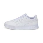 Puma Carina 2.0 Jr-Puma White-Puma White-Puma Silver Low Kadın Bot