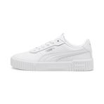 Puma Carina 2.0 Lux-Puma White-Vapor Gray-Puma Silver Low Kadın Bot