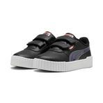 Puma Carina 3.0 Blurry DreamsV PS Black Lavender Alert Pink Fruit Kız Çocuk Spor Ayakkabı