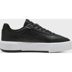 Puma Carina Mia Kalın Tabanlı Logolu Sneaker Bayan Ayakkabı 40263713 SİYAH