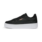 Puma Carina Street Black Rose Gold White Kadın Sneaker Spor Ayakkabı
